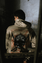 Beige Skull Hoodie - Sovereignty