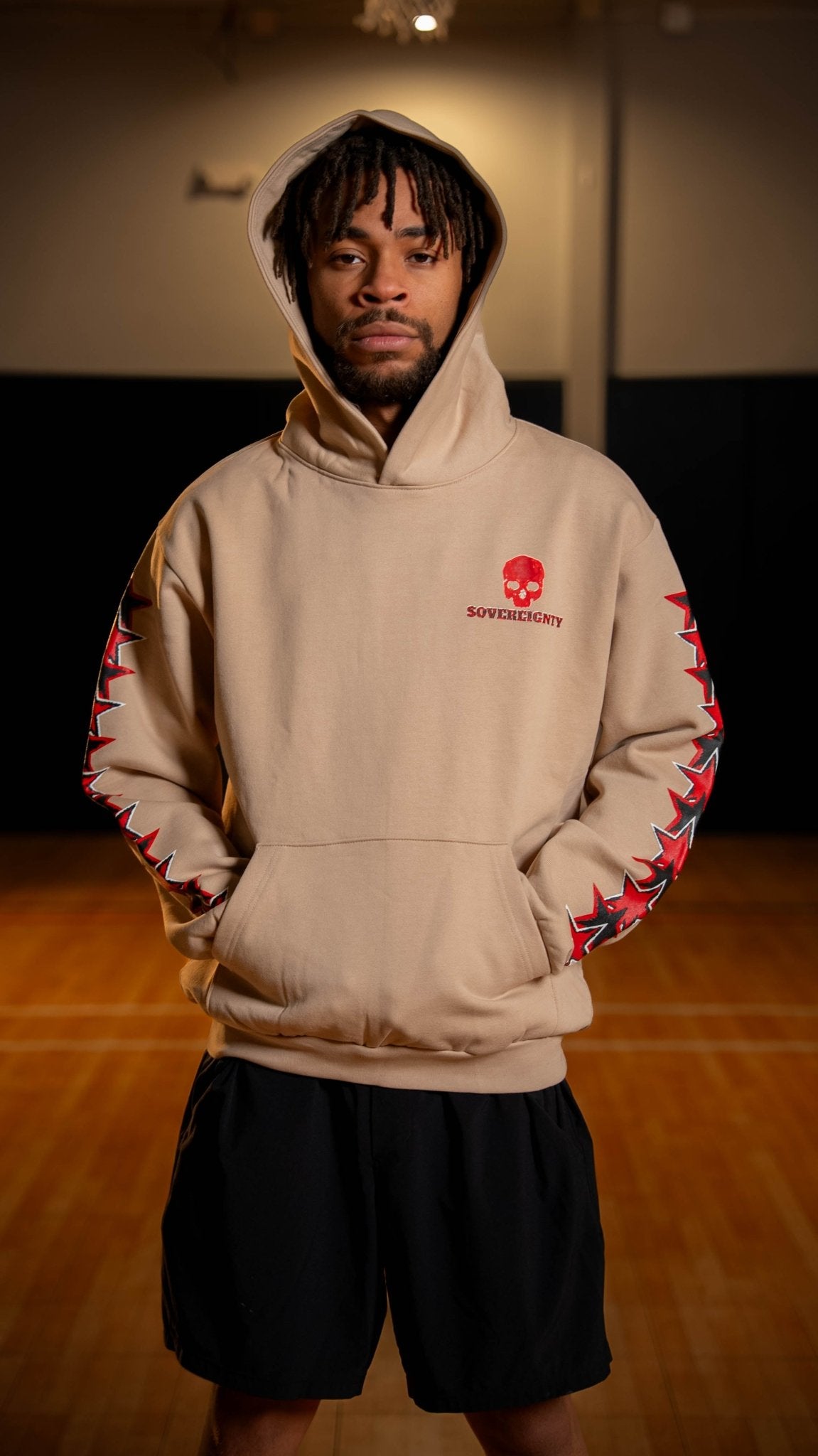 CHICAGO BEIGE HOODIE - Sovereignty