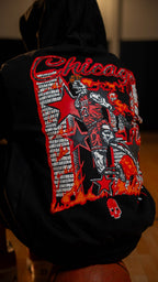 CHICAGO BLACK HOODIE - Sovereignty