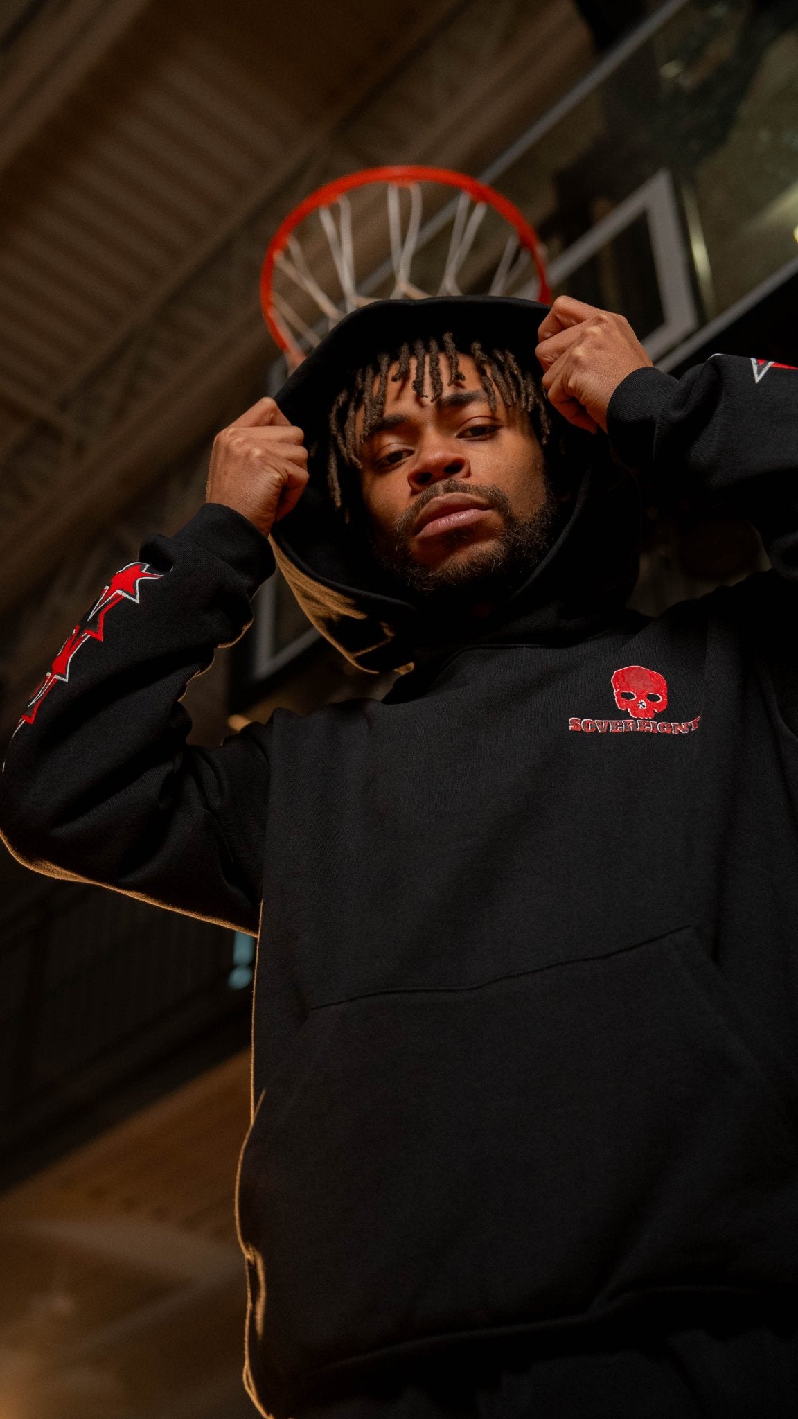 CHICAGO BLACK HOODIE - Sovereignty